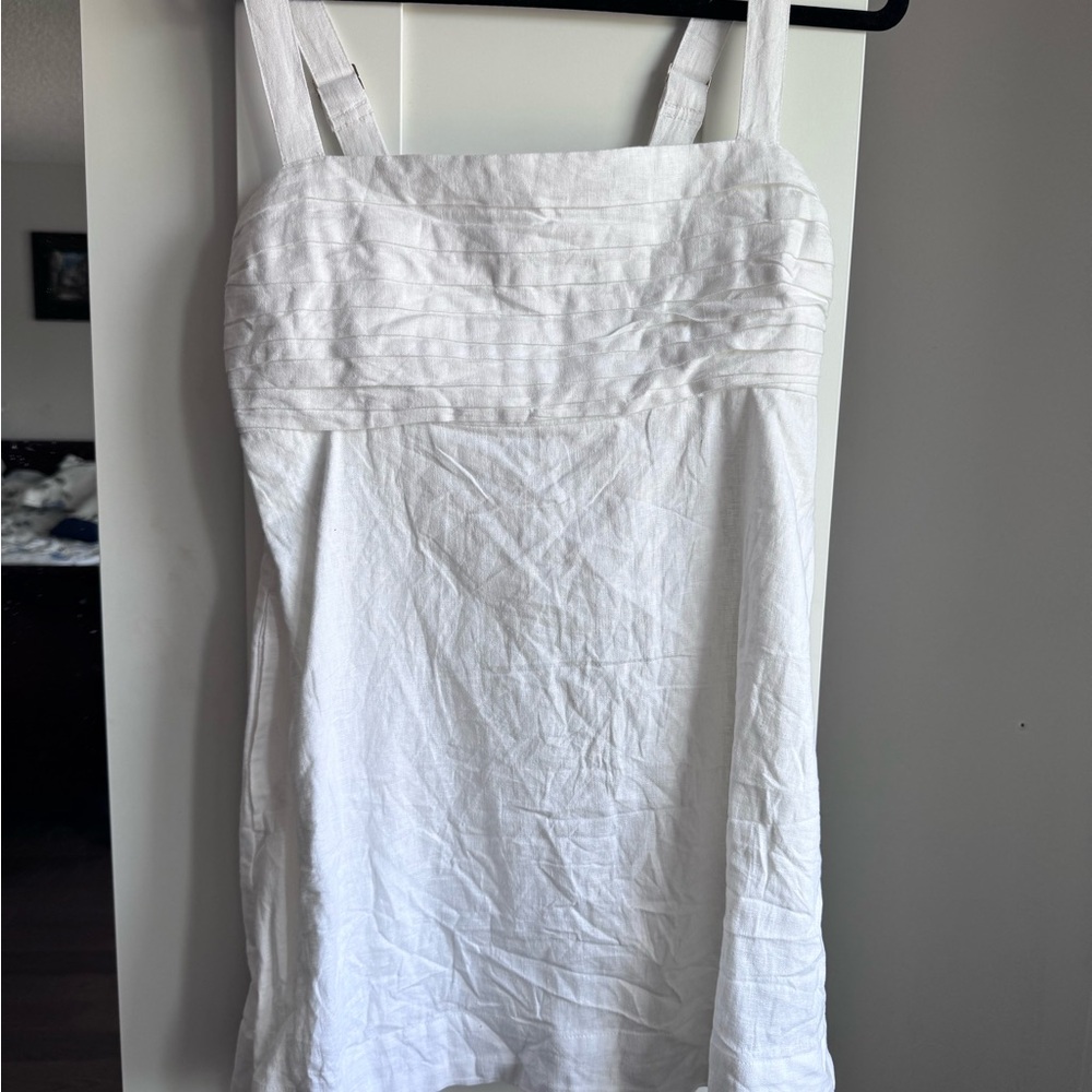 Abercrombie & Fitch Emerson White Strappy Dress